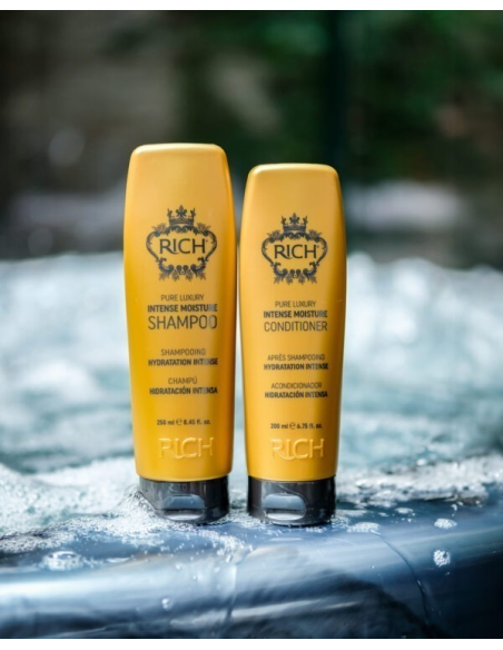 RICH Pure Luxury INTENSE MOISTURE Intensīvi mitrinošs šampūns 250ml