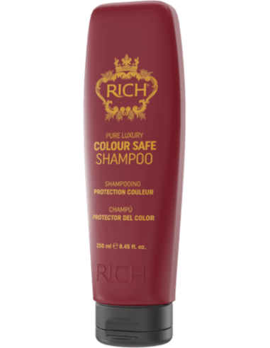 RICH Pure Luxury COLOR SAFE Šampūns krāsotiem matiem 250ml