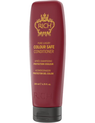 RICH Pure Luxury COLOR SAFE Kondicionieris krāsotiem matiem 200ml