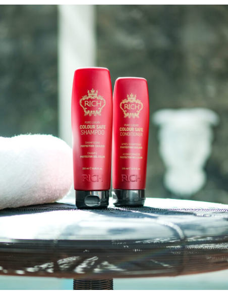 RICH Pure Luxury COLOR SAFE Kondicionieris krāsotiem matiem 200ml