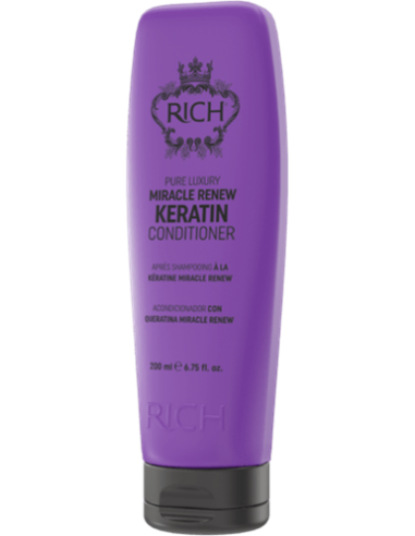 RICH Pure Luxury MIRACLE RENEW KERATIN Atjaunojošs CC kondicionieris 200ml