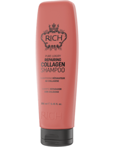 RICH Pure Luxury REPAIRING COLLAGEN Atjaunojošs šampūns ar kolagēnu 250ml