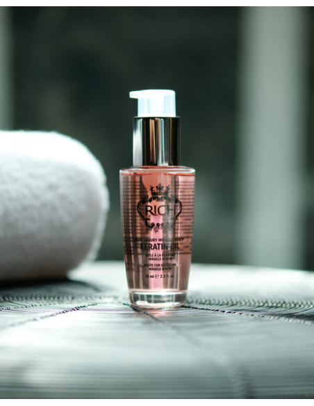 RICH Pure Luxury MIRACLE RENEW KERATIN Atjaunojoša keratīna eļļa 70ml