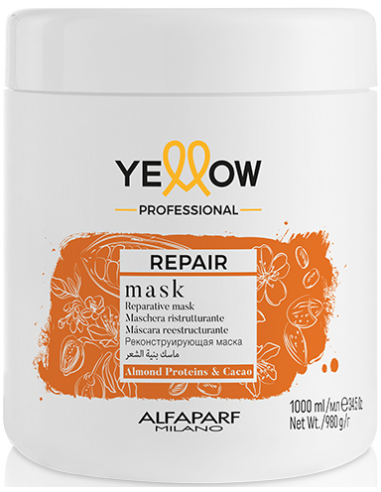 YELLOW REPAIR MASK восстанавливающая маска для повреждённых волос 1000мл