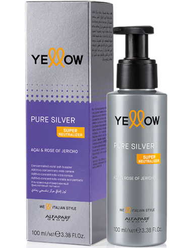 YELLOW SILVER Pure Silver pigments vēsi blondiem matu toņiem 100ml