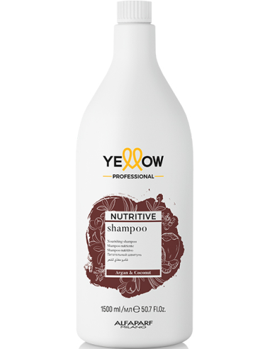 YELLOW NUTRITIVE barojošs šampūns sausiem matiem 1500ml