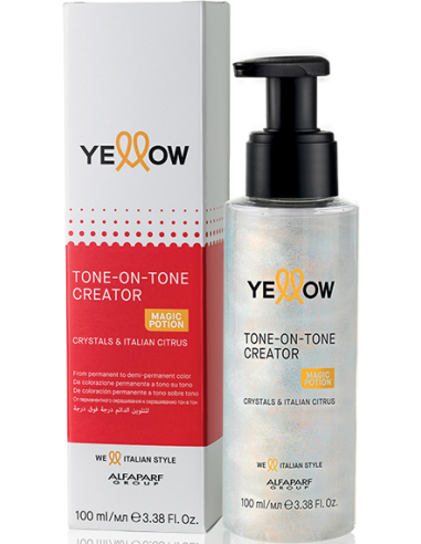 YELLOW COLOR Tone-on-Tone Creator hair toning products 100ml