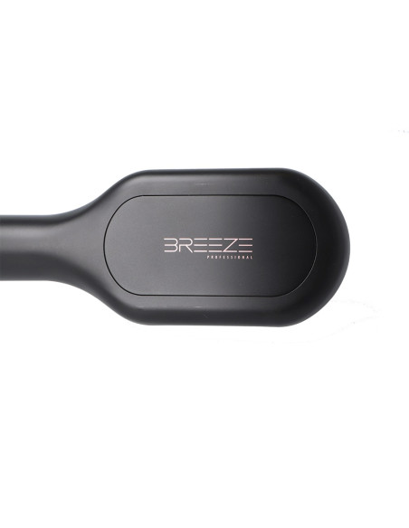 Electric Straightening Brush Breeze, Ceramic, Cold air, Ion generator, Black