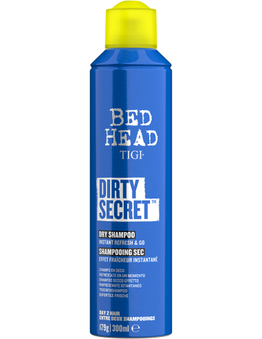 TIGI BED HEAD - DIRTY SECRET - Atsvaidzinošs sausais šampūns 300ml