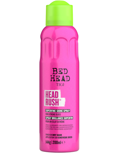 TIGI BED HEAD - HEADRUSH - Cпрей для блеска волос 200ml