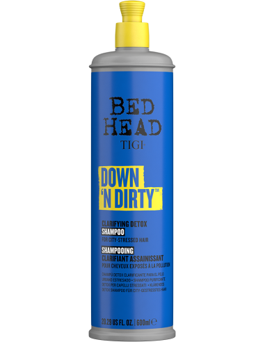 TIGI BED HEAD - DOWN N' DIRTY - Attīrošs šampūns 400ml