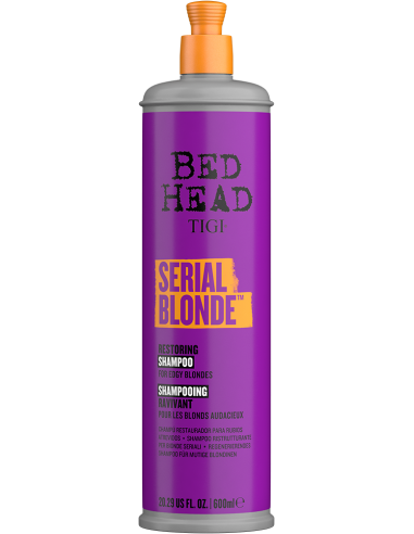 TIGI BED HEAD - SERIAL BLONDE - Шампунь для поврежденных светлых волос 400мл