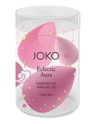 JOKO Спонжи для макияжа Eclectic Aura, 3шт