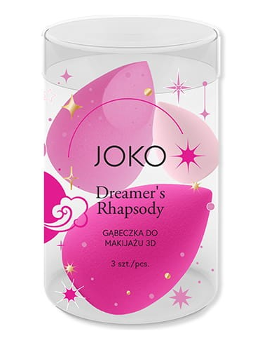 JOKO Make-Up sponges Dreamer's Rhapsody, 3psc