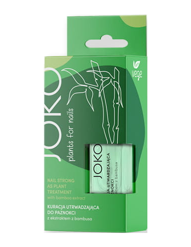 JOKO PLANTS FOR NAILS Nail Hardening Treatment with Bamboo Extract 11ml