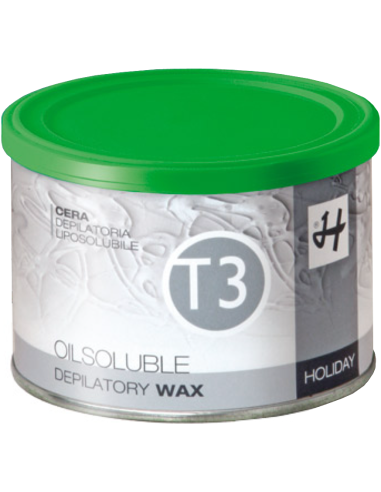 HOLIDAY T3 Depilatory wax (green) 400ml