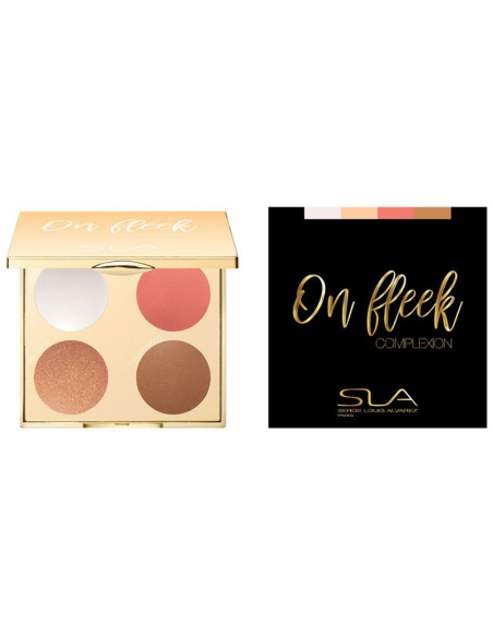 SLA Paris On Fleek Complexion face sculpting palette, 2 × 2 g + 2 × 3 g