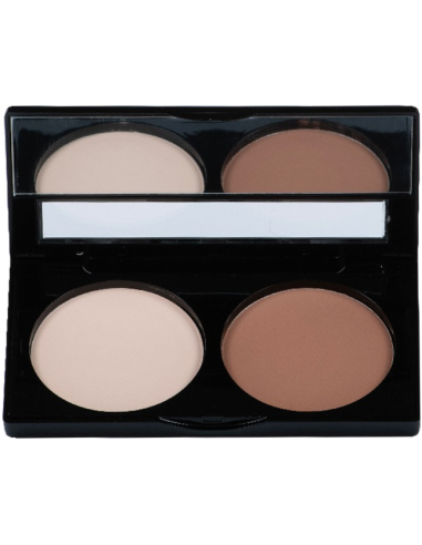 SLA PARIS Shadow & Light face contouring palette - Light Skins Комплект для моделирования контура лица