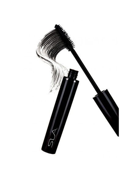 SLA PARIS WATERPROOF BLACK KERATIN SIGNATURE MASCARA – Melna Ūdensnoturīga Skropstu Tuša 8ml
