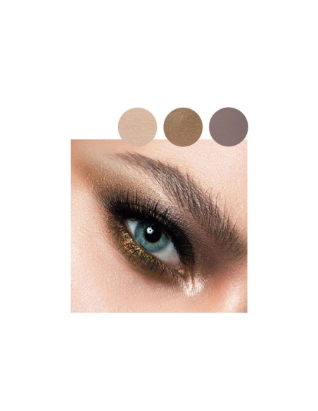 SLA PARIS Palette triochrome harmonie - Nude acu ēnu palete