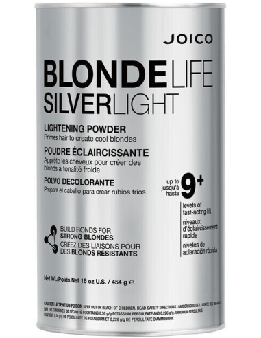 JOICO BLONDE 9+ LIFE Silver Light осветляющий порошок 454гp