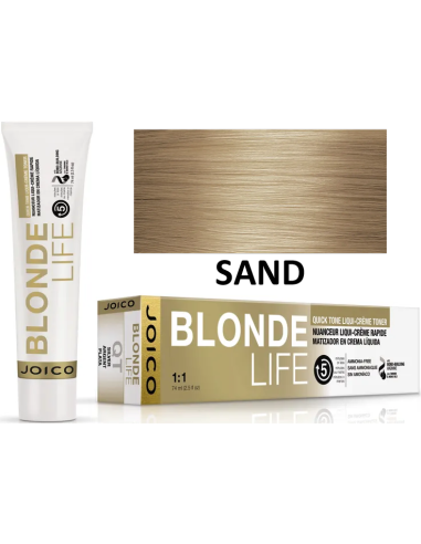 JOICO Blonde life - Quick Tone - Sand 75мл