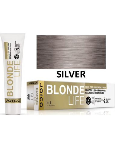 JOICO Blonde life - Quick Tone - Silver 75мл