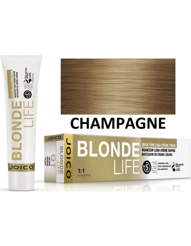 JOICO Blonde life - Quick Tone - Champagne 75мл