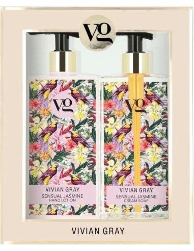 Sensual Jasmine Soap + Hand lotion set 2*350ml