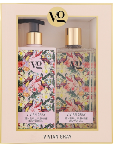 Sensual Jasmine Shower gel + body lotion set 2*350ml