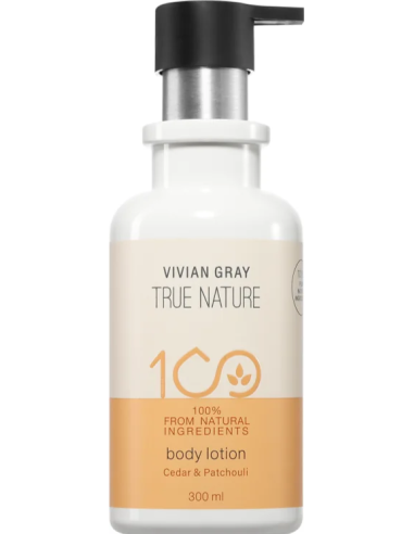 TRUE NATURE Body lotion (Cedar & Patchouli) 300ml