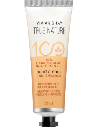 TRUE NATURE Hand cream (Cedar & Patchouli) 75ml