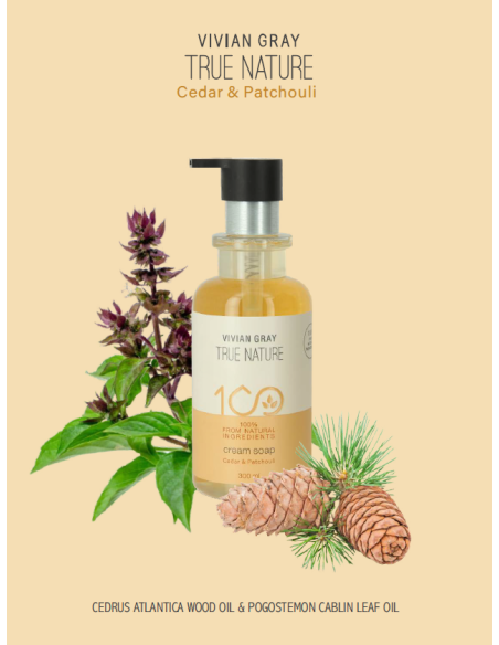 TRUE NATURE Dušas želeja (Ciedrs un Pačūlija) 300ml