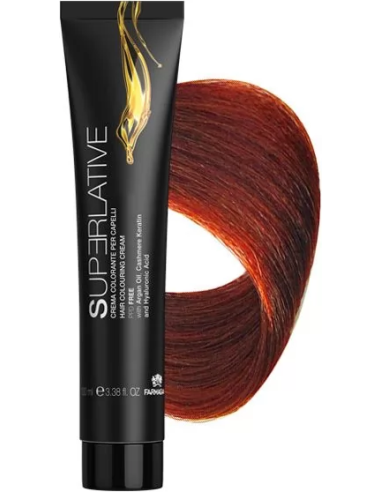 SUPERLATIVE COLOR Краска для волос 7.4 Blonde Copper 100мл (Поврежденная упаковка)