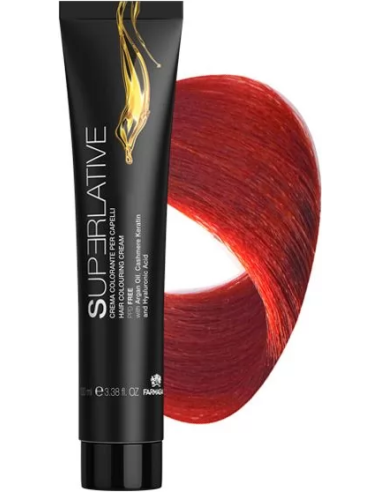 SUPERLATIVE COLOR Краска для волос 7.6 Blonde Red 100мл (Поврежденная упаковка)