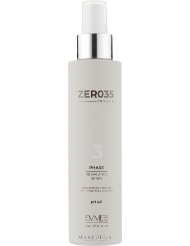 ZERO35 PRO HAIR Phase 3 - Izsmidzināms līdzeklis 150ml