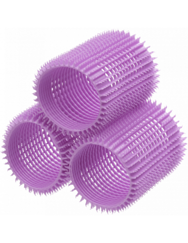 OLIVIA GARDEN NITE CURL Ruļļi matiem, violetie, 3gb, Ø5,5cm