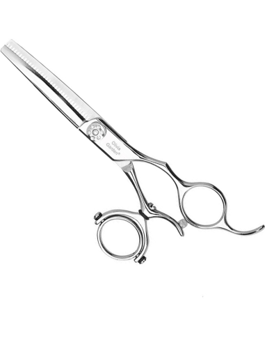 OLIVIA GARDEN Hairdressing scissors SWIVEL CUT, 6.35'', with case