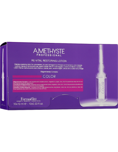 AMETHYSTE COLOR Matu struktūru atjaunojošas ampulas 10x10ml