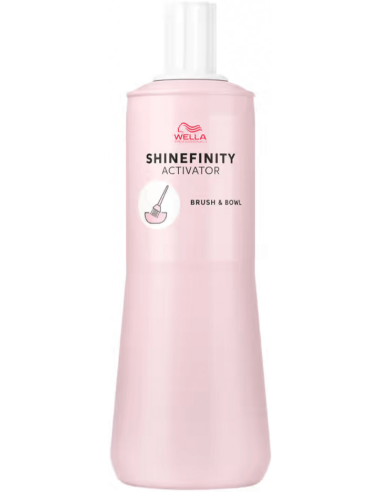 WELLA SHINEFINITY активатор 2% BRUSH & BOWL use 1000ml