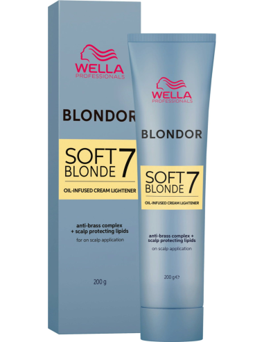 BLONDOR SOFT BLONDE 7 Осветляющий крем 200гp