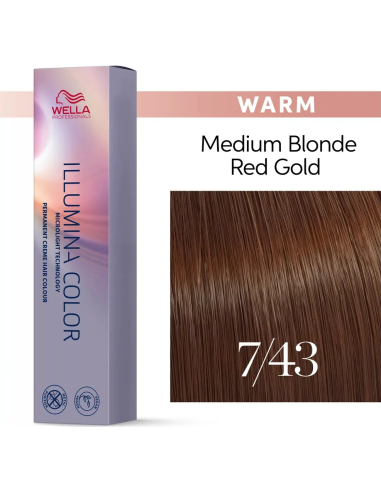 WELLA ILLUMINA COLOR 7/43  60ml