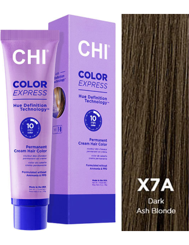 CHI COLOR EXPRESS  X7A темный пепельный блонд  89г