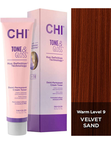 CHI TONE & GLOSS - Velvet Sand 89g