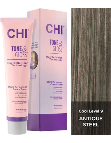 CHI TONE & GLOSS - Antique Steel 89g