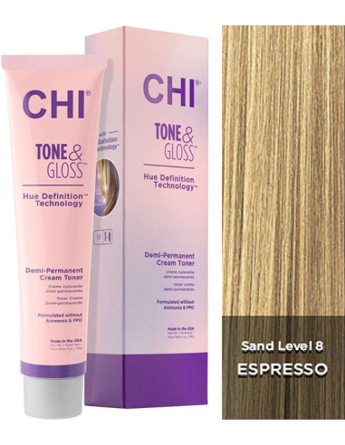 CHI TONE & GLOSS - Espresso 89g