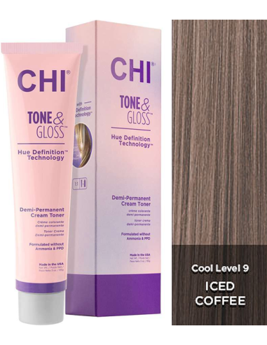 CHI TONE & GLOSS - Iced Coffee 89g