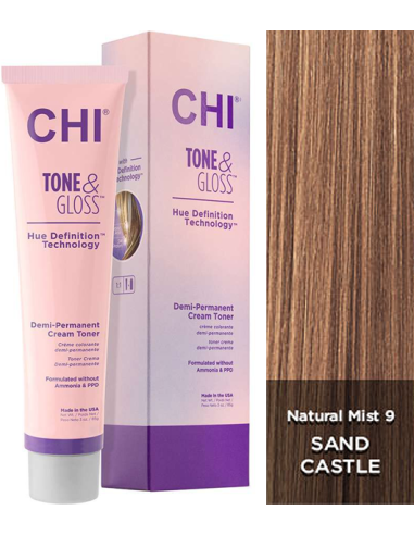 CHI TONE & GLOSS - Sand Castle 89g