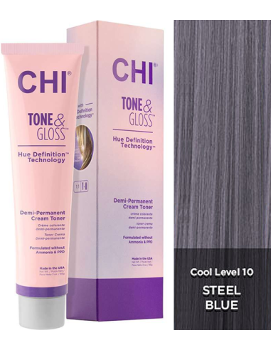 CHI TONE & GLOSS - Steel Blue 89g