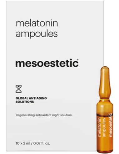 melatonin ampoules / atjaunojošas pretnovecošanās ampulas ar melatonīnu - lietošai nakts laikā 10x2ml